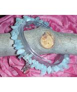 GORGEOUS GENUINE BLUE AVENTURINE STONE  BEADS BRACELET - €11,16 EUR