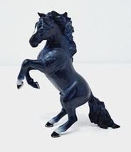 Papo 51522 Black Reared Up Horse Figure 2011 Horse Farm Life Stallion Beauty - £8.39 GBP