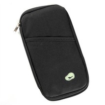 PURDORED 1 pc Travel Passport Cover Wallet Travelus Multifunction Credit Card Pa - £19.43 GBP