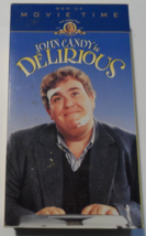 John Candy Delirous VHS Tape MGM US Comedy Mariel Hemingway VG+ 1991 Wit... - £11.62 GBP