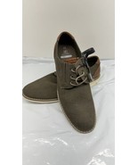 GEORGE MEN&#39;S OXFORD SHOES BLUE CANVAS DRESS MEMORY FOAM SIZE 11 - $23.02 CAD