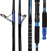 Saltwater Jigging Rod Twin-Tip 2in1 Spinning &amp; Casting Travel Jig Fishing Pole - £67.70 GBP+