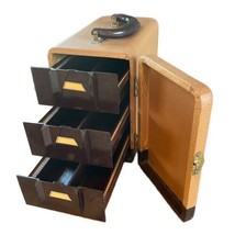 Baja Barnett &amp; Jaffee 3 Drawer Bakelite Slide Case Holds 300 Slides Vint... - £51.43 GBP