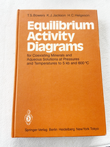 1984 HC Equilibrium Activity Diagrams: For Coexisting Minerals and Aqueo... - $44.49