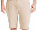 Nautica Men&#39;s Navtech 8.5&quot; Performance Stretch Shorts in Tan-Size 40 - $34.94