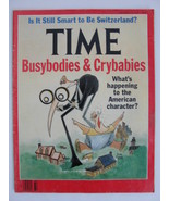 Magazine Time 1991 August 12 1990s Busybodies and Crybabies American Cha... - £19.80 GBP