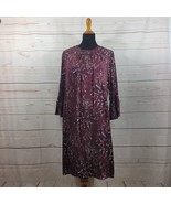 Nordstrom Signature Floral Print Silk Stretch Dress Size 14 NWT - $115.09 CAD