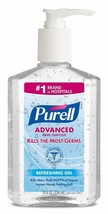 Advanced Hand Sanitizer Gel, Original, 8-oz. Pump - £27.17 GBP