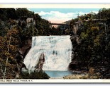 Fall Creek Falls Ithaca New York NY UNP WB Postcard M19 - $3.91