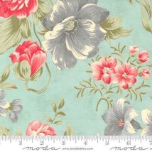 Moda Collections Etchings Aqua 44330 12 Quilt Fabric By The Yard - £9.08 GBP