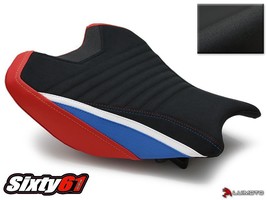 Seat Cover Honda CBR 1000RR 2017-2022 2023 2024 Black Red Luimoto Tec-Gr... - $198.45