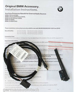 BMW E83 X3 CD PLAYER RADIO MP3 AUX AUXILIARY AUDIO INPUT ADAPTER IPOD IP... - $1,350.26 MXN