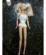 Barbie Doll Body Rare Blonde Blue Eyes With 1998 Head Stars Outfit - $604.76 MXN