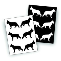 12X German Shepheard Dog Vinyl Decal Sticker for Car Truck Windshield or... - £10.83 GBP