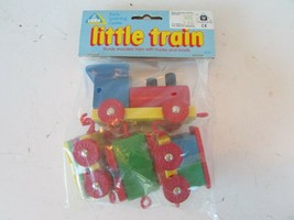 VINTAGE WOOD TOY TRAIN EARLY LEARNING CENTRE 2229  NEW WEST GERMANY H7 - $16.74