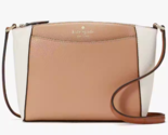 Kate Spade Monica Crossbody Beige White Leather KC464 NWT Light Fawn $27... - £77.50 GBP