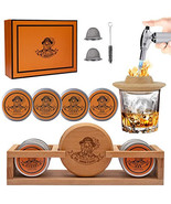 Whiskey Smoker Kit &amp; Display Stand | Cocktail Smoker Kit with Torch &amp; 4 ... - $333.26 CAD