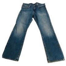 Polo Ralph Lauren Denim Jeans Classic Mid Blue Mens W32 L30 - £26.30 GBP