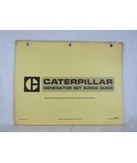Caterpillar Generator Set Sizing Guide Workbook - $9.50