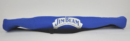 Vtg Jim Beam Blue Insulated 6pk Sleeve Kool Pak Tube Cooler Bag Shoulder Strap - £7.87 GBP