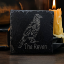 Slate Coaster The Raven Barware Drinkware 4x4 Slate Coaster - $5.99