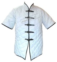 Medieval Padded Armor Cotton Gambeson SCA LARP ABS - £56.61 GBP+