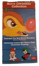 Merry Christmas Collection: Rudolph &amp; 2 More Stories (VHS, 1990) - £5.31 GBP