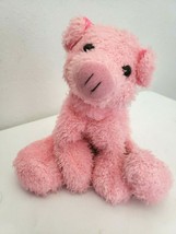 Kuddle Me Toys Pig Plush Stuffed Animal Solid Pink Floppy Legs Rattles - £18.57 GBP