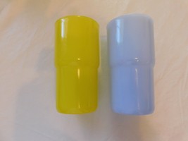 Set Of 2 Tupperware Stackable #2412 B 12 Oz Tumblers Cups Glasses Vintage*^ - $15.43