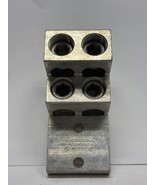 Ilsco PB4-600 Aluminum Power Distribution Block 4 Ports 600 MCM 760A Rated - $828.33 MXN