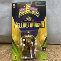 1995 Bandai Mighty Morphin Power Rangers Metallized Yellow Ranger Original JD - £473.34 GBP