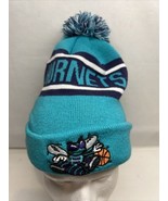 NBA Charlotte Hornets Hardwood Classics New Era Knit Hat Cap Beanie w/ P... - $14.80