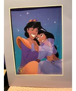 1993 Disney&#39;s Aladdin Lithograph *Flaws* a1 - $279.29 MXN