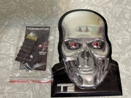 Terminator Genisys Brain Chip Keychain T2 Metal Plaque Loot Crate Exclusive Lot - £13.10 GBP