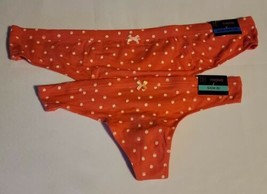 NO BOUNDRIES Women&#39;s Cotton Thong Coral Fire - CHOICE OF SIZE - £3.36 GBP
