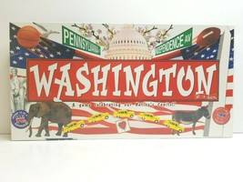 Washington In A Box Real Estate Property Political Monopoly Family Fun G... - £34.02 GBP