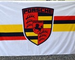 Porsche Flag Yellow 3X5 Ft Polyester Banner USA - £12.52 GBP