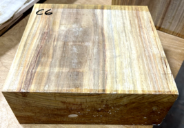 One Exotic Kiln Dried Canarywood Bowl Blank Turning Wood Lumber 11 X 11&quot; X 4&quot; C6 - £61.06 GBP