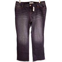 Torrid Denim 20R Relaxed Boot Blue Fortune Jeans Dark Wash Cotton Spande... - $23.39