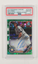 2019 Bowman Chrome Seth Birra Autografo Verde Atomic PSA 10 Gemma Mint #... - $419.18