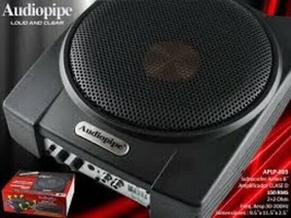 Audiopipe APLP803 8&quot; Amplified Under Seat Subwoofer 300 Watts, 3-Way - £233.65 GBP