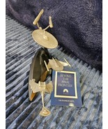 Franklin Mint Beyond the Final Frontier w/Stand&amp; COA– Star Trek Pewter S... - $3,546.42 MXN