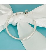 1 Tiffany Wire Hoop Earring 1.2" Single Replacement in Sterling Silver - $269.00