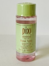 Pixi Skintreats Rose Tonic Rose &amp; Elderflower Nourishing Toner 3.4 oz - sealed - £8.62 GBP