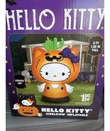 Airblown Inflatable Hello Kitty Pumpkin Inflatable - 5 Ft Tall -New in box - £32.83 GBP