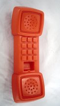  Vintage Fisher Price Fun Food Kitchen Orange Phone 1987 - $12.99