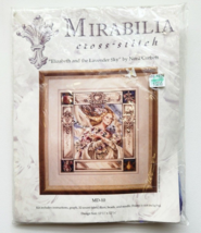 1995 Mirabilia Cross Stitch Elizabeth and the Lavender Sky Nora Corbett ... - $79.48