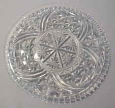 Anchor Hocking  Stars and Bars  Torte Cake Plate Serving Platter 12 3/4&quot; - £7.86 GBP