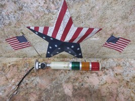 GOLDEN LIGHTING TRI COLOR SAFETY WORK LIGHT ALARM LAMP AC110V 10W G99 BA... - $1,249.93 MXN