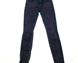 Hudson Jeans Jeggings Donna 27 a Righe Viola Blu Skinny Slim Fit Tasche - £22.26 GBP